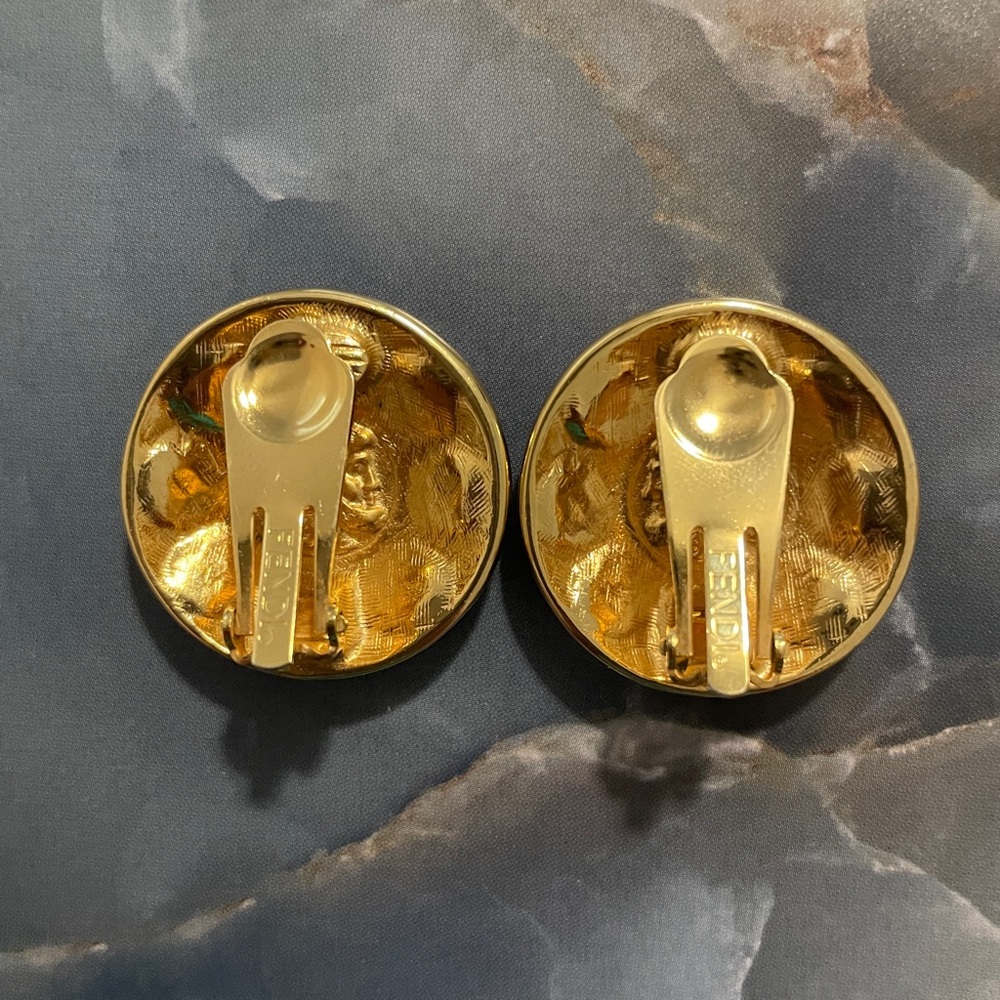 Fendi Clip-on Earrings - Picture 4 of 6